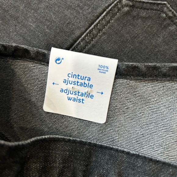 Mayoral Black Denim Overalls with Studded Detail - Picture 7 of 7